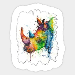 Rhino Sticker